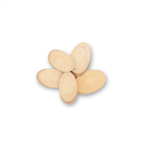 Base in legno ILAN 0,5x6x3cm 5 pezzi per lavori artigianali - Product Image 2