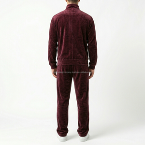 Private Label Y2K Velour Tracksuit Women Custom Brand Logo Rhinestone Velvet Full Zip Hoodie Flare Sweatpants Set Manufacturer - Product Image 5