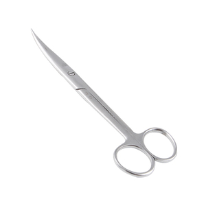 Ciseaux chirurgicaux manuels Harrington en acier inoxydable, droits, à bout arrondi, pour infirmières, obstétrique-gynécologie, pour la suppression/débridage des points de suture, personnalisables - Product Image 1