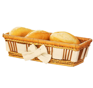 Set of Two Hot Selling Rattan Made Table Centerpiece Kitchenware Supplies <b>Bread</b> and Fruit <b>Basket</b> Storage Organization - Product Image 5