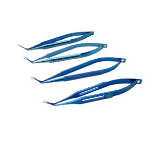 Pinces de Capsulorhexis en Titane Anodisé Bleu Inamura, Micro-Pinces Ophtalmiques, Outils Personnalisés, Fournisseur en Gros - Product Image 6