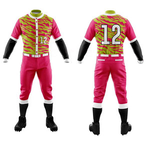 Fournisseur pakistanais d'uniformes de baseball légers et respirants en sublimation, personnalisables, vêtements d'équipe professionnels pour les sports de compétition - Product Image 1