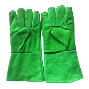 Guantes de Seguridad de Cuero Vacuno con Malla para Protección de Manos, Ropa de Trabajo, Bomberos, Chaqueta de Trabajo Industrial - Product Image 3