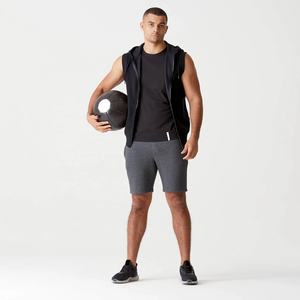 <b>Men's</b> Tank Tops <b>Sleeveless</b> <b>Hoodie</b> With Pocket Summer Vest Gyms Clothing Bodybuilding Hooded Tank Top Cotton Work Out Vest - Product Image 2