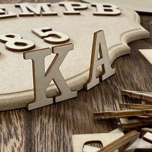 Decorative <b>MDF</b> <b>Letter</b> Set for Craft and DIY Projects Handmade Collection <b>MDF</b> Alphabet <b>Letters</b> for Personalized Decor - Product Image 6