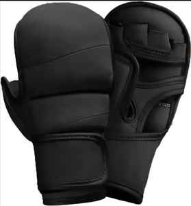 Gants de boxe MMA avec support de poignet, gants confortables et protecteurs pour le kickboxing, les arts martiaux, la boxe - Product Image 2