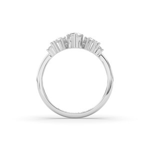 Anillo de Compromiso de Plata de Ley 925 con Diamante Cultivado en Laboratorio de Corte Pera de 1.9 Ct, Certificación IGI, Estilo Lujoso y Ligero para Mujer - Product Image 6