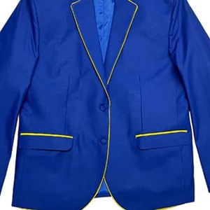 OEM Custom Unisex Sorority & Fraternity Wear Double Trim Blazer Organic Cotton Embroidered <b>Coat</b> Greek Formal Lined - Product Image 3