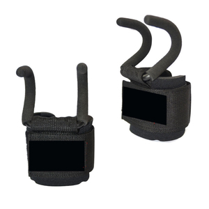 Crochets de barre robustes très demandés pour la force athlétique et l'haltérophilie, avec sangle en coton, pour usage unisexe, compatibles OEM - Product Image 3