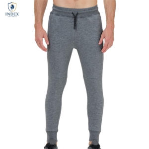 Pantalones Deportivos para Hombre Index Apparel, Color Gris Oscuro, Cintura Elástica, Casuales, con Bolsillos Laterales, para Otoño - Product Image 1