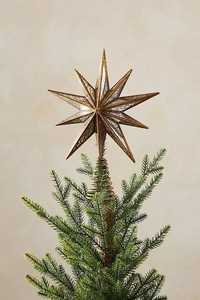 Décoration de Noël moderne en métal en forme de lune, avec LED blanc chaud, pour arbre de Noël, ornement sur pied pour sapin d'intérieur - Product Image 5