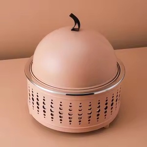 Casserole moderne en acier inoxydable avec couvercle isotherme, revêtement céramique antiadhésif, extérieur poli pour cuisinières à induction - Product Image 3