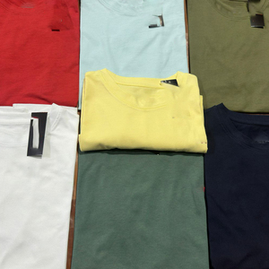 Camisetas de Hombre de Alta Calidad, 100% Algodón, Estampado de Serigrafía, Logotipo Personalizado, Cuello Redondo, Corte Regular, Transpirables, de Secado Rápido, 220g - Product Image 2