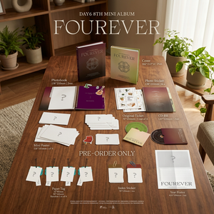 Albums en papier coréens 100% authentiques à vendre DAY6 8ème mini-album Fourever K-Pop Tous âges - Product Image 3