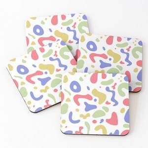 Tapis antidérapants sous-verres ensemble choix pour Restaurant maison cadeaux de mariage de Noël Logo personnalisé fait à la main tampons carrés naturels durables - Product Image 5