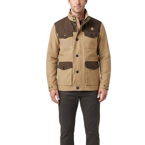 Veste utilitaire tendance pour homme, légère, décontractée, avec poches fonctionnelles, manches longues, veste de travail quotidienne - Product Image 1