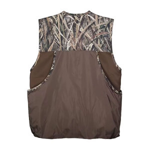 Gilet de chasse camouflage pour homme avec poches, fermeture éclair, respirant, en polyester, style décontracté, pour l'automne - Product Image 2