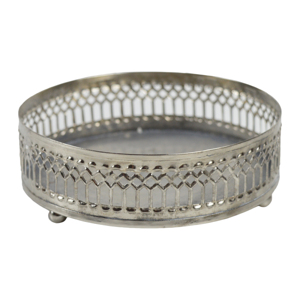 Support à bougie en fer et pot à cire fait main, résistant à la chaleur, décoration d'intérieur pour mariages et événements festifs - Product Image 1
