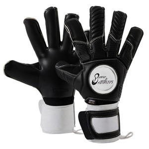 Top-Grade Goalkeeper Gloves with Embossed Basix Latex and 4mm German Latex Palm for Maximum <b>Control</b> and All-Weather <b>Grip</b> - Product Image 1