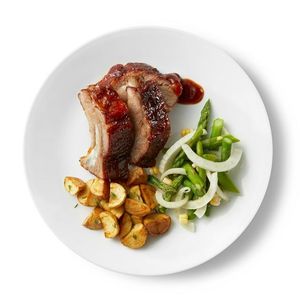 Assiette à dîner Winter Frost White 10.25 \ "Lot de 6 plats et assiettes durables - Product Image 4