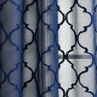 Rideau imprimé personnalisé OEM pour la décoration, design durable, idéal pour le salon, produit le plus vendu, promotion exceptionnelle
