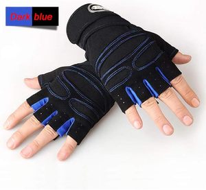 Gants de musculation respirants et légers en vinyle, demi-doigts, personnalisables pour hommes et femmes - Product Image 4