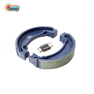 SUN RACING BEAT ICON CLICK125 CLICK150 PCX125 PCX150 Conjunto de Zapatas de Freno de Acero Duraderas para Scooter, Mejora de Frenado, Hecho en Taiwán, 2 Piezas - Product Image 1