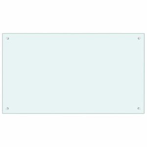 2 pezzi di rivestimento per cucina da 39,37 x 23,62 pollici in vetro temperato bianco che migliorano lo stile e la durabilità della cucina - Product Image 4