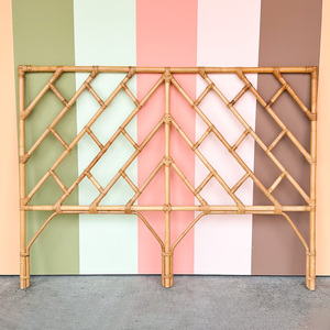 Tête de lit en rotin de style moderne, choix premium, choix écoresponsable, designs variés. - Product Image 1