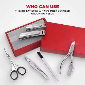 Morje Surgical Stainless Steel Nail <b>File</b> Classic Manicure Tool Professional Portable Single Spring Durable Adult Use - Product Image 5