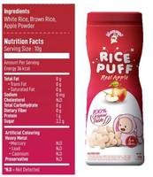 Vegan Baby Gebakken Rijstwafel Snacks Zoete Zachte Textuur 100% Origineel Gemaakt van Bananenpuree Suiker-Vrij Fles 24 Maanden Houdbaar Kinderen