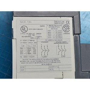 ABB SACE T3N Usado como está, piezas de equipos semiconductores de segunda mano - Product Image 1