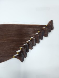 Cheveux vierges vietnamiens en bande, 36 pouces, trame simple, lisses/ondulés, sans produits chimiques, toutes couleurs - Product Image 6
