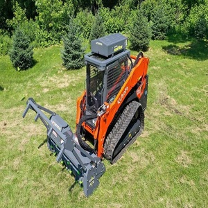 Minicargadora Industrial Kubota con Trituradora Forestal, Motor Potente, Cargadora Compacta para Eliminación de Maleza, Mejor Precio - Product Image 1