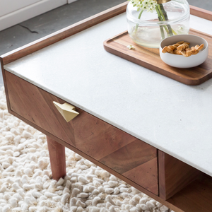 Table basse en bois d'acacia Vandana Aston Arista - Product Image 5