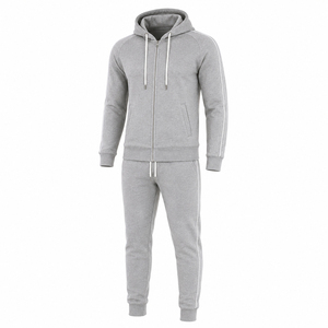 Wholesale Custom Logo Tracksuits for Men <b>Top</b> Selling <b>Sweat</b> Suits Gym Sport Wear Training Tracksuits Jogging Suit Two Piece Set - Product Image 2