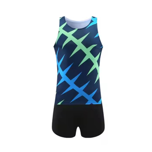 Uniformes de Atletismo de Diseño Único Hechos en Fábrica, Uniformes de Atletismo con Logotipo Personalizado Impreso - Product Image 1