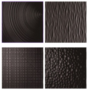 Hiện đại sang trọng 3D hạt gỗ PVC-MDF trang trí tấm cho nội thất tấm Tường đồ nội thất tủ & tủ quần áo-cho hộ gia đình phòng tập thể dục - Product Image 3