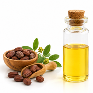 Huile de graines de jojoba en gros pour usine, raffinée pour les soins capillaires et cutanés, naturelle, pressée à froid, Simmondsia Chinensis, marque privée - Product Image 3