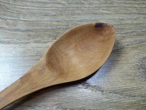 Cuchara de Té de Madera Ecológica, Cuchara de Madera Natural para Café, Té y Azúcar, Utensilio de Cocina Reutilizable - Product Image 3