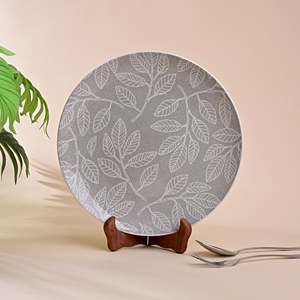 Boheme Eco-Friendly Porcelain Plate <b>Set</b> Subtle Design for Dinner <b>Microwave</b> & Oven Safe Dishwasher Safe Tableware - Product Image 5