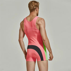 Combinaison de lutte de qualité supérieure pour la gym et le sport, en polyester, vêtements de sport pour la musculation, combinaison pour jeunes avec service OEM - Product Image 2