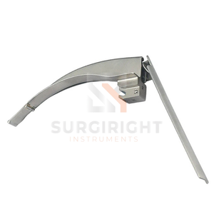 Juego de Laringoscopios de Fibra Óptica LED McCoy Flexi Tip con Hojas 1-5, Mango Mediano, Instrumento Médico, Certificado CE, Clase I Quirúrgico - Product Image 4