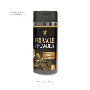 Poudre d'acide humique de haute qualité Infarm, conditionneur de sol organique 100g pour l'agriculture, le jardinage et le soutien de la croissance des plantes - Product Image 1