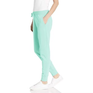 Pantalones de chándal de tiro bajo con cordón para mujer, rectos, holgados, de forro polar, lisos, estilo jogger, informales, para estar en casa, 240GSM, alta calidad - Product Image 3
