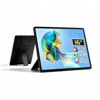 Laris Manis dengan Harga Terbaik Monitor LCD Portabel 16 inci IPS 1200P, Ekstensi Layar Laptop Ganda, Plug-and-play, Tidak Perlu Driver
