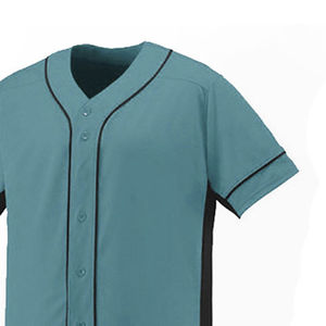 เสื้อเบสบอลโพลีเอสเตอร์ ชุดเบสบอลแบบเรียบ ทรงปกติ ตัดเย็บชุดเบสบอล - Product Image 5