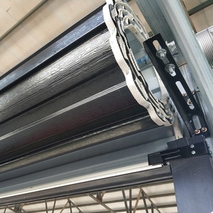 Thiết kế hiện đại thép công nghiệp kho cửa phòng chống cháy Roll-up màn trập cửa nhà để xe từ Trung Quốc nhà máy hoàn thành bề mặt - Product Image 3
