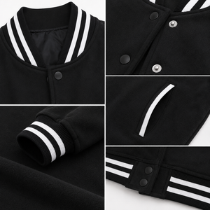 trendy woman <b>varsity</b> <b>jacket</b> featuring a classic sporty look comfortable fit and premium feel for casual wear and street style ou - Product Image 5