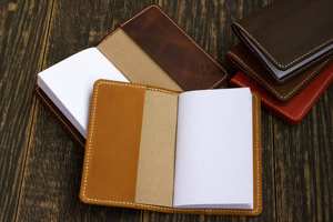 Porte-carnet en cuir pour usage professionnel, couverture de journal rechargeable, étui d'écriture, organisateur, fournitures NBC-0057 - Product Image 6